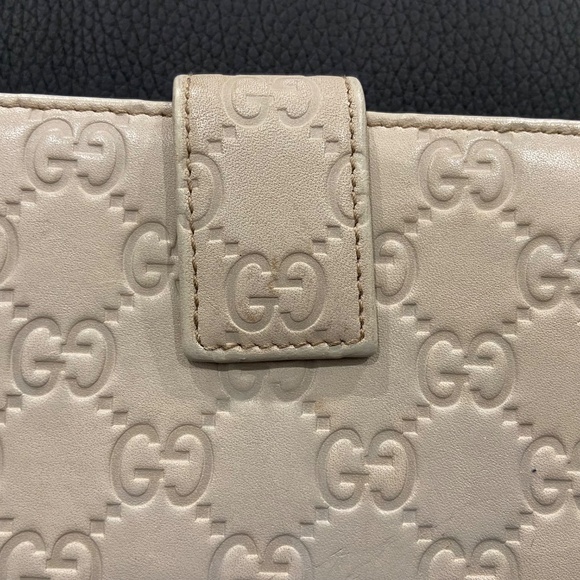 Gucci Margaux Guccissima Leather Long Wallet – Embossed GG – Chain Not Included - Picture 12 of 16